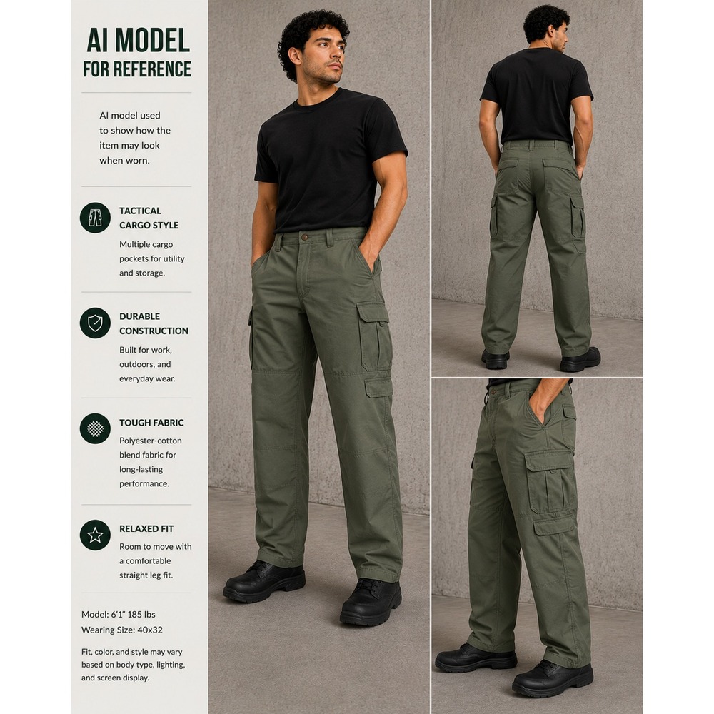 Propper Cargo Pants Mens 40x32 Gray Tactical Military Gorpcore Utility Work